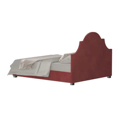 Ariana Double Bed with Elegant Headboard