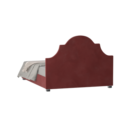 Ariana Double Bed with Elegant Headboard