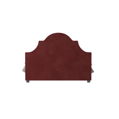 Ariana Double Bed with Elegant Headboard