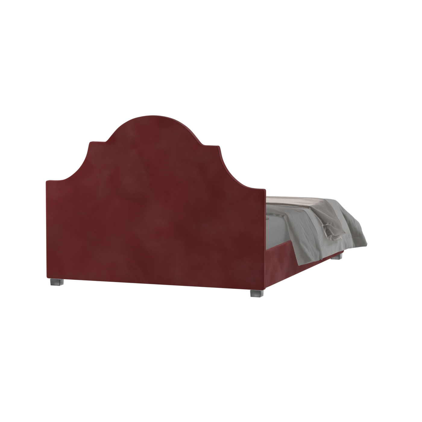 Ariana Double Bed with Elegant Headboard