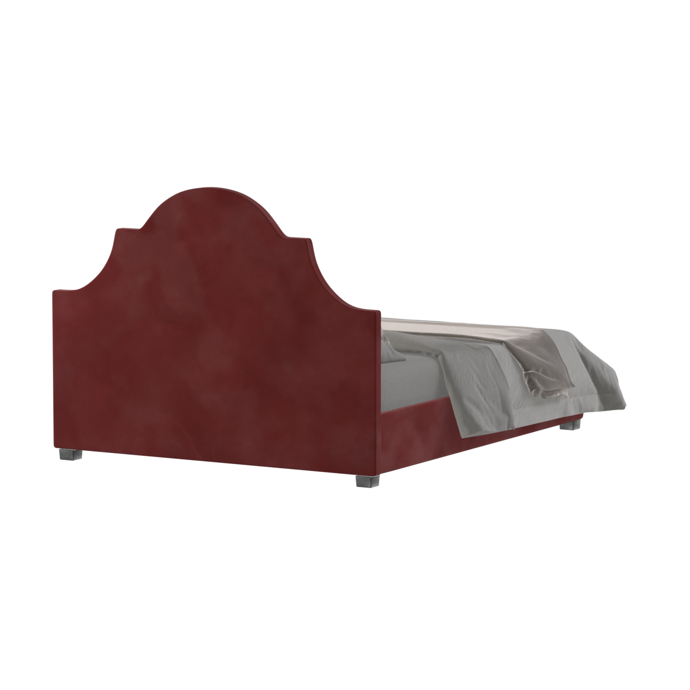Ariana Double Bed with Elegant Headboard