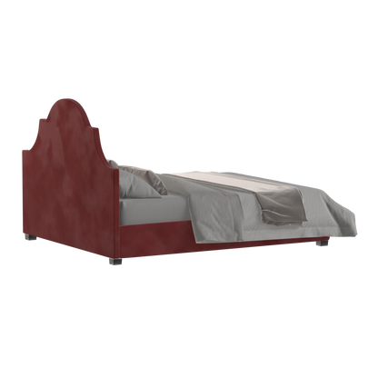 Ariana Double Bed with Elegant Headboard