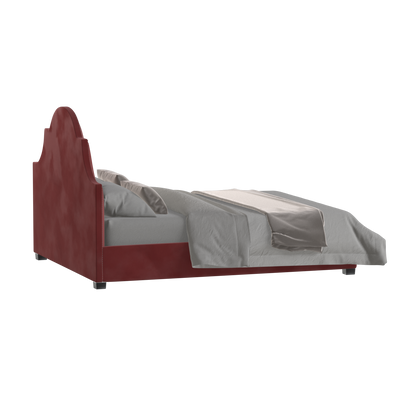 Ariana Double Bed with Elegant Headboard