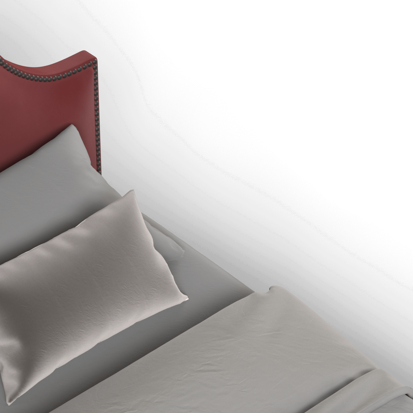 Ariana Double Bed with Elegant Headboard
