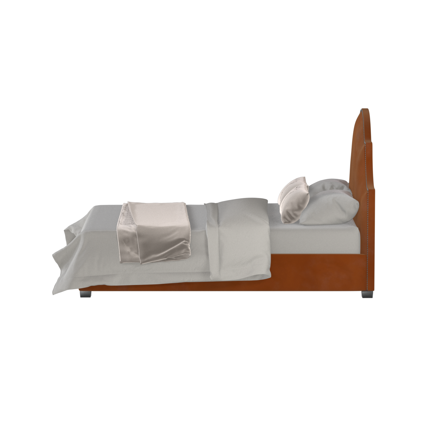 Ariana Double Bed with Elegant Headboard