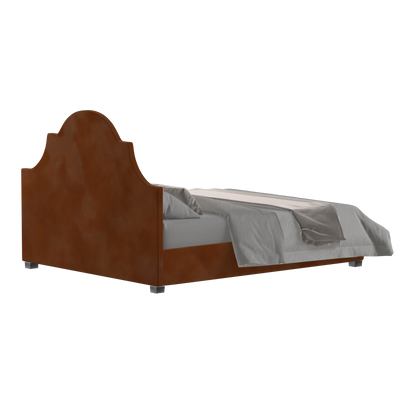 Ariana Double Bed with Elegant Headboard