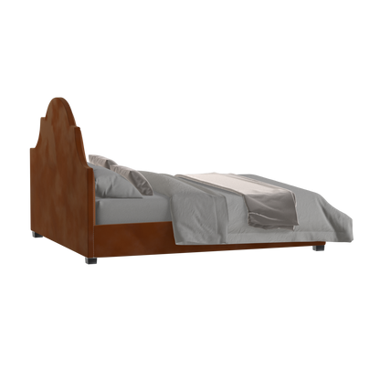 Ariana Double Bed with Elegant Headboard