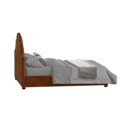 Ariana Double Bed with Elegant Headboard