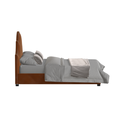 Ariana Double Bed with Elegant Headboard