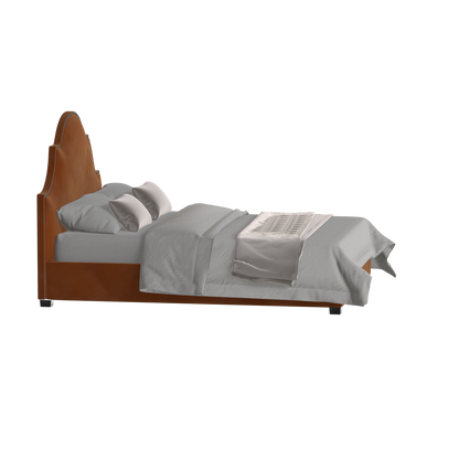 Ariana Double Bed with Elegant Headboard