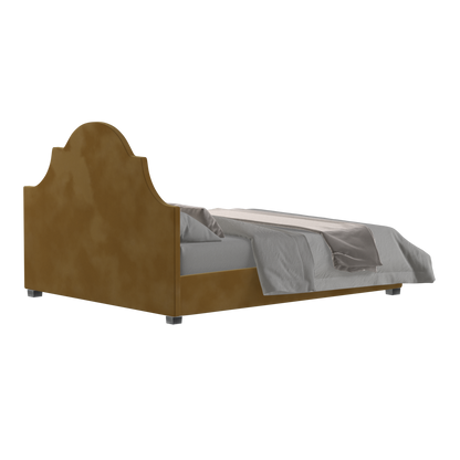 Ariana Double Bed with Elegant Headboard