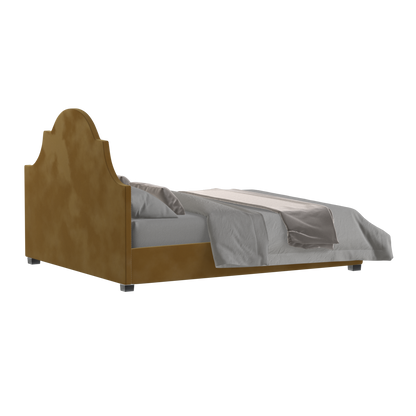 Ariana Double Bed with Elegant Headboard