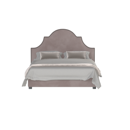 Ariana Double Bed with Elegant Headboard