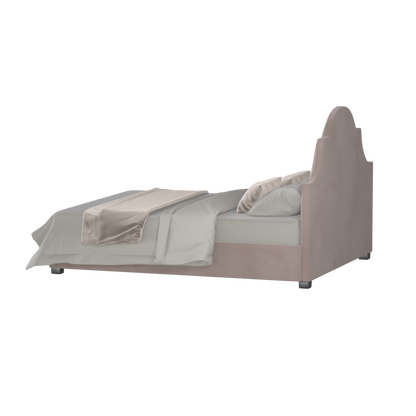 Ariana Double Bed with Elegant Headboard