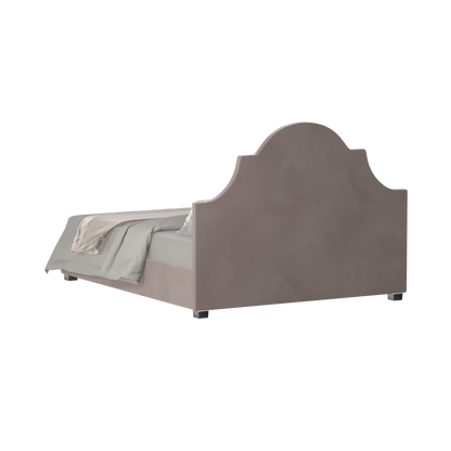 Ariana Double Bed with Elegant Headboard