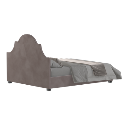 Ariana Double Bed with Elegant Headboard