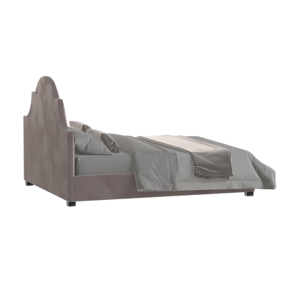 Ariana Double Bed with Elegant Headboard