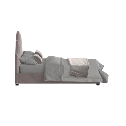 Ariana Double Bed with Elegant Headboard