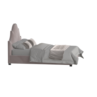 Ariana Double Bed with Elegant Headboard