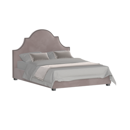 Ariana Double Bed with Elegant Headboard