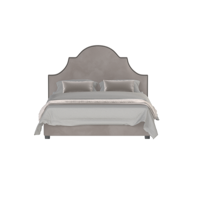 Ariana Double Bed with Elegant Headboard