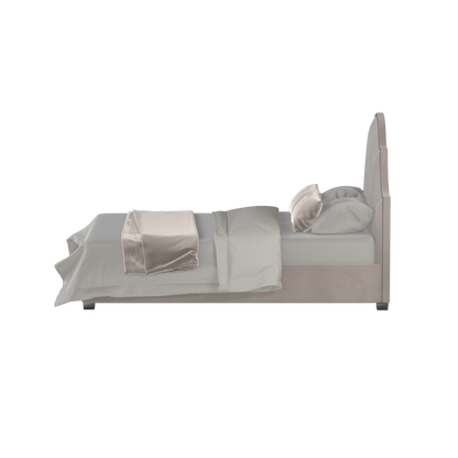 Ariana Double Bed with Elegant Headboard