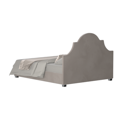 Ariana Double Bed with Elegant Headboard