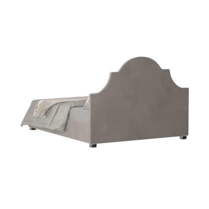 Ariana Double Bed with Elegant Headboard