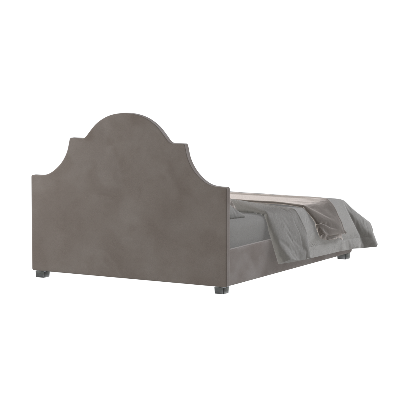 Ariana Double Bed with Elegant Headboard