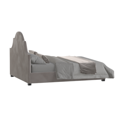 Ariana Double Bed with Elegant Headboard