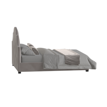 Ariana Double Bed with Elegant Headboard