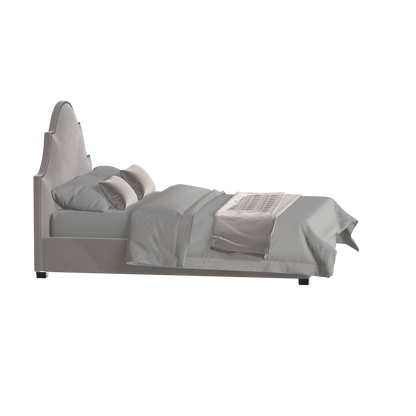 Ariana Double Bed with Elegant Headboard