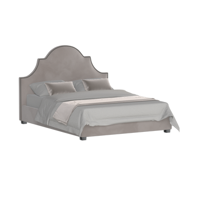 Ariana Double Bed with Elegant Headboard