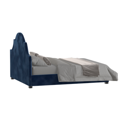Ariana Double Bed with Elegant Headboard