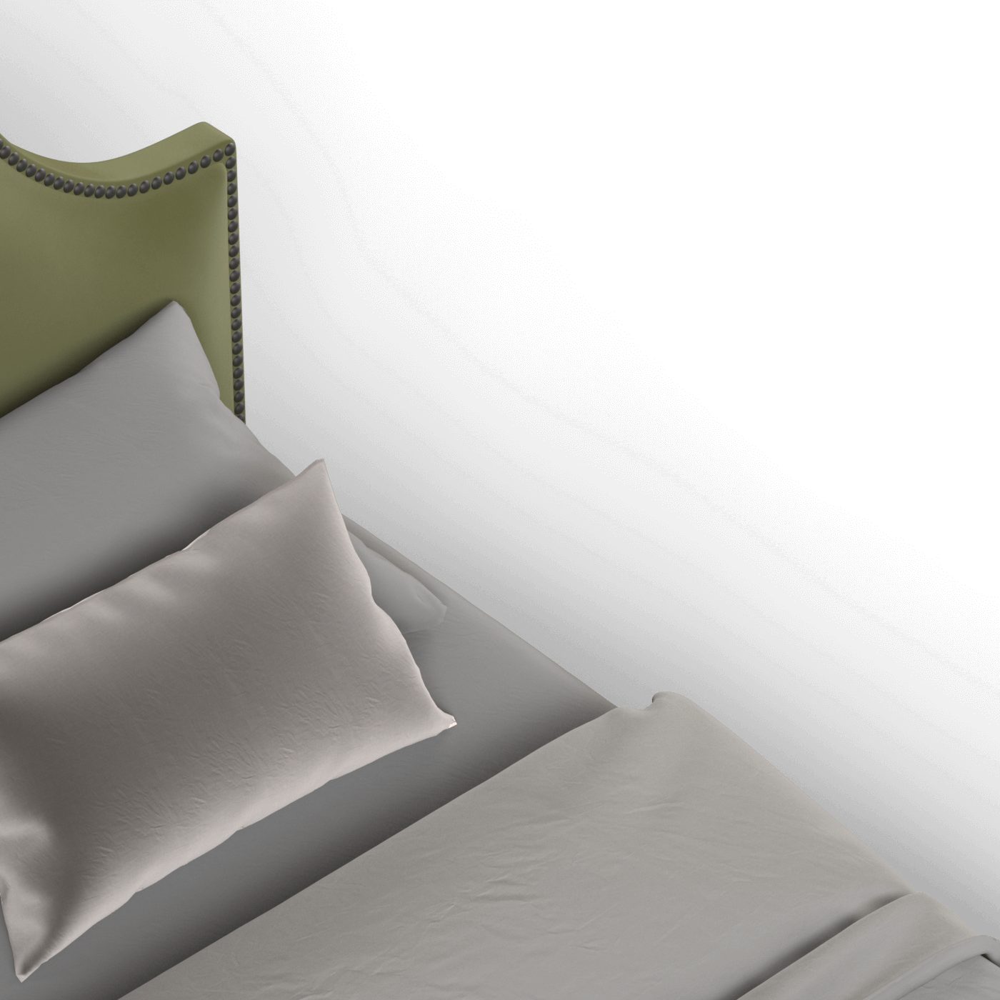 Ariana Double Bed with Elegant Headboard