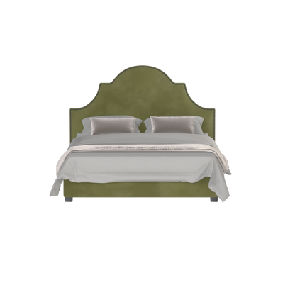 Ariana Double Bed with Elegant Headboard