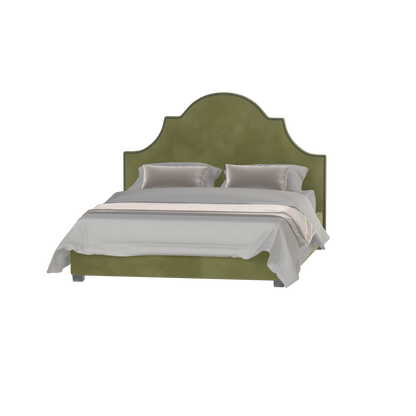 Ariana Double Bed with Elegant Headboard