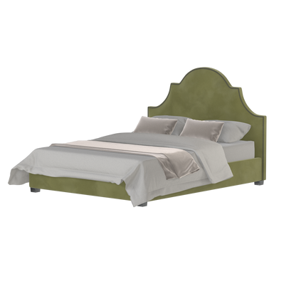 Ariana Double Bed with Elegant Headboard