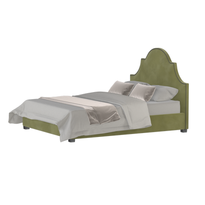 Ariana Double Bed with Elegant Headboard