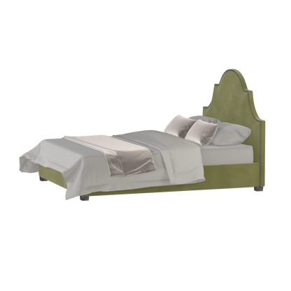 Ariana Double Bed with Elegant Headboard