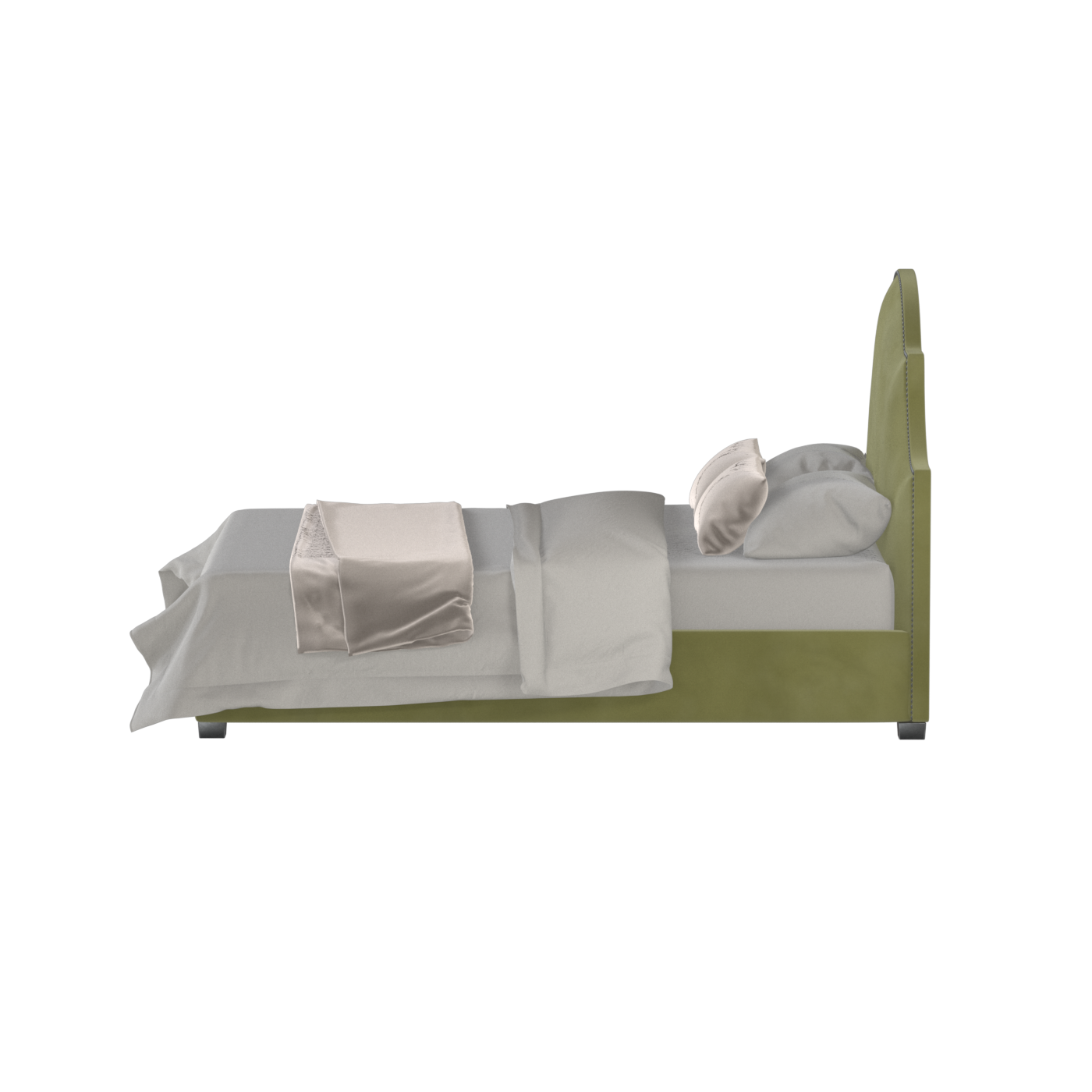 Ariana Double Bed with Elegant Headboard