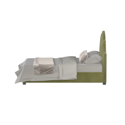 Ariana Double Bed with Elegant Headboard