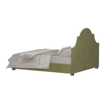 Ariana Double Bed with Elegant Headboard