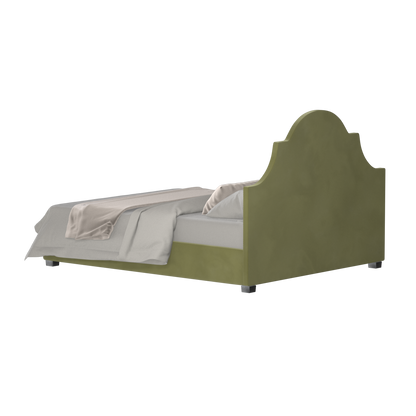 Ariana Double Bed with Elegant Headboard