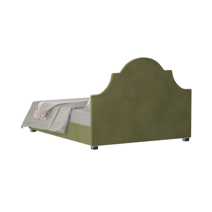 Ariana Double Bed with Elegant Headboard