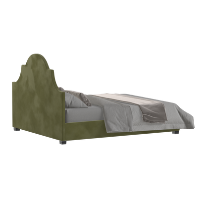 Ariana Double Bed with Elegant Headboard