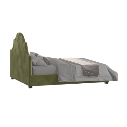 Ariana Double Bed with Elegant Headboard