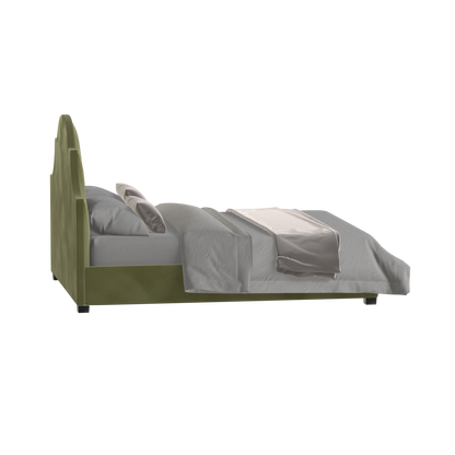 Ariana Double Bed with Elegant Headboard