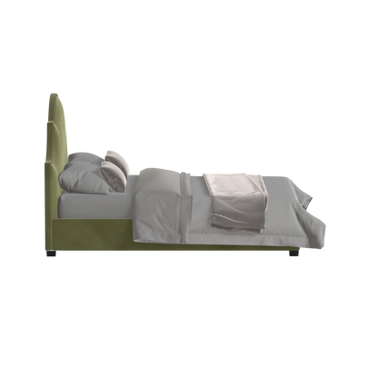 Ariana Double Bed with Elegant Headboard