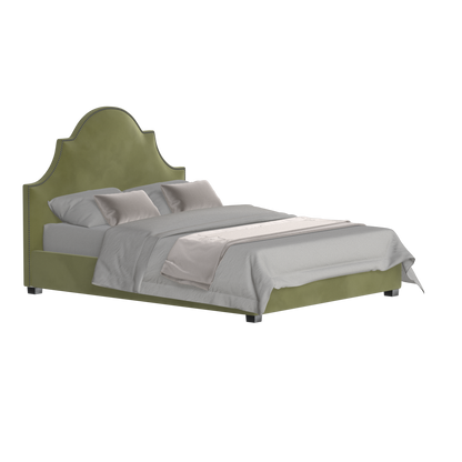 Ariana Double Bed with Elegant Headboard